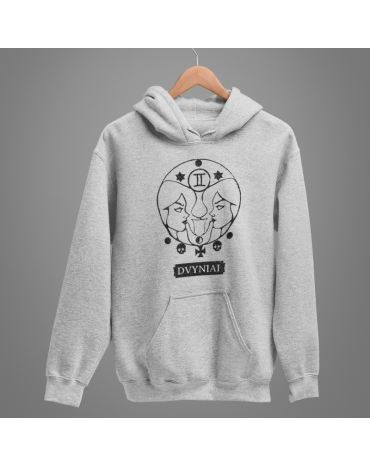 Džemperis su užrašu "Dvyniai"