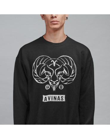 Džemperis su užrašu "Avinas"