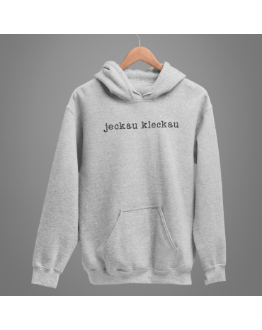 Džemperis su užrašu "Jeckau...