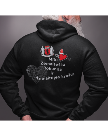 Mīlu Žemaiteška rokunda ir Žemaitėjes krašta (Ant nugaros)