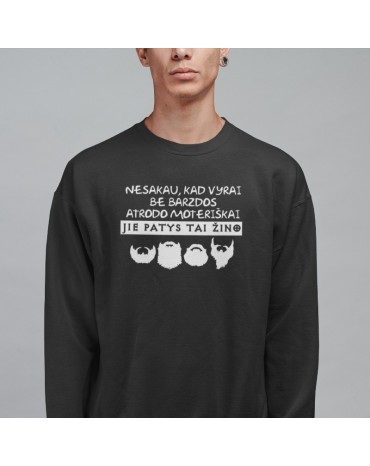 Džemperis su užrašu...