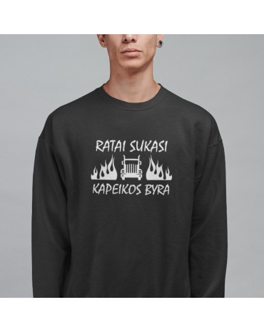 Džemperis su užrašu "Ratai...