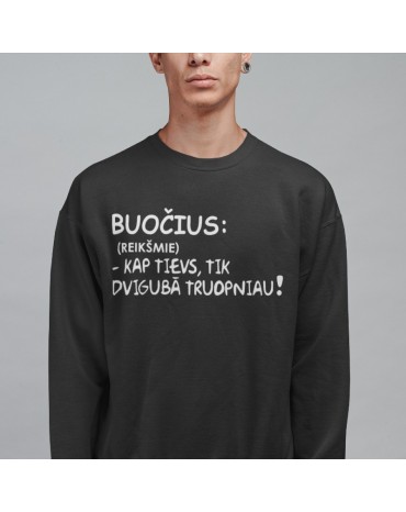 Džemperis su užrašu...