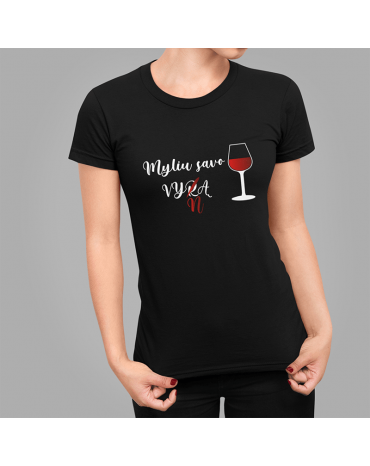 Marškinėliai su užrašu...