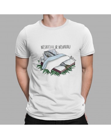 Marškinėliai su užrašu...