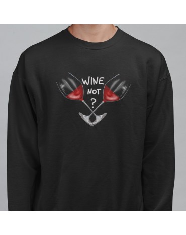 Džemperis su užrašu "Wine...
