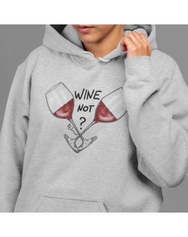 Džemperis su užrašu "Wine...