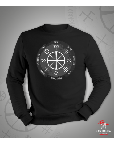 Džemperis su užrašu "Baltų...