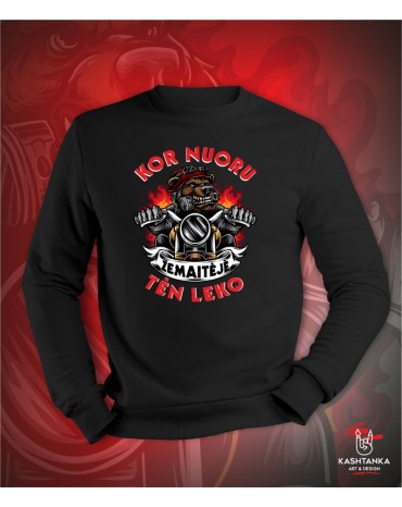 Džemperis su užrašu "Kor...