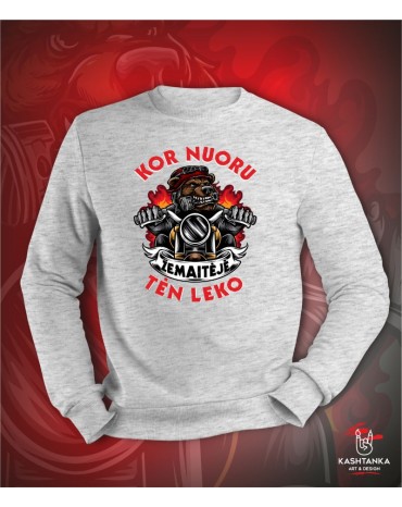 Džemperis su užrašu "Kor...