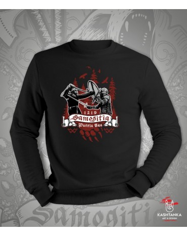 Džemperis su užrašu "Kariai...