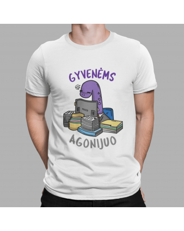 Marškinėliai su užrašu...