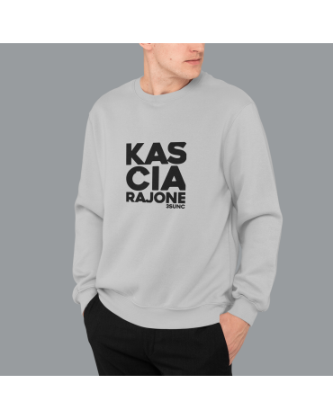 Džemperis su užrašu "Kas...