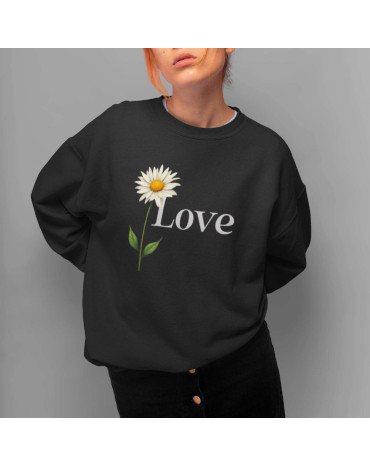 Džemperis su užrašu "Love"