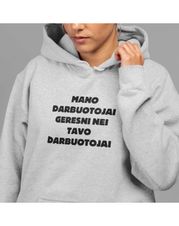 Džemperis su užrašu "Mano...