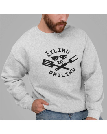 Džemperis su užrašu "Čilinu...
