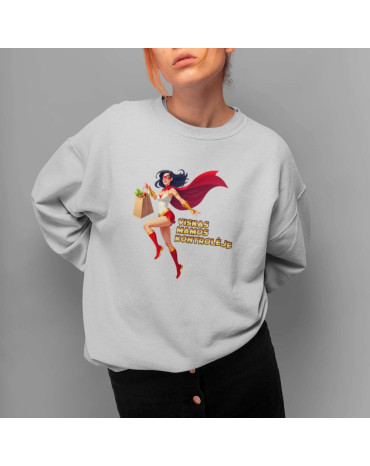 Džemperis su užrašu "Viskas...