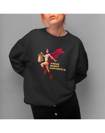 Džemperis su užrašu "Viskas...