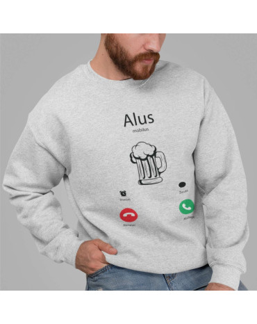 Džemperis su užrašu "Alus...