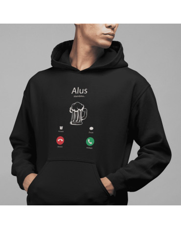 Džemperis su užrašu "Alus...