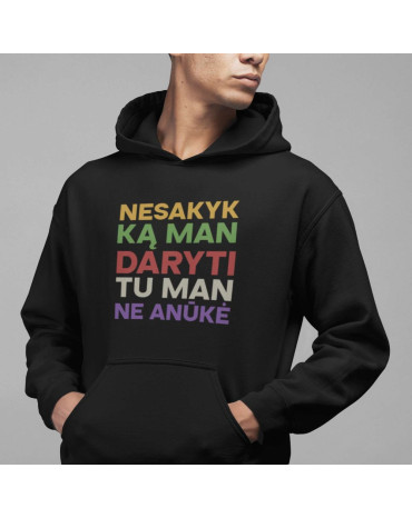 Džemperis su užrašu...