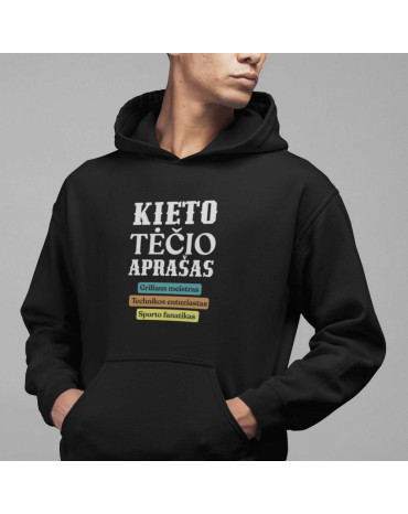 Džemperis su užrašu "Kieto...