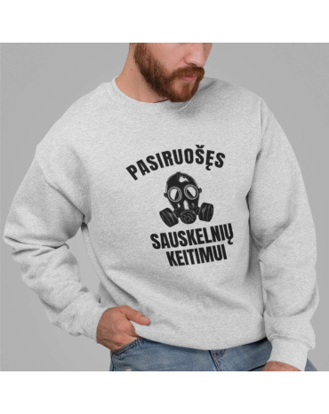 Džemperis su užrašu...
