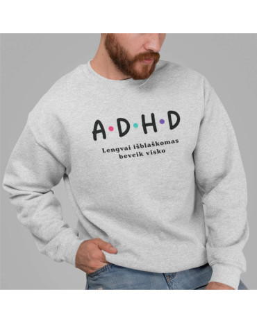 Džemperis su užrašu "ADHD...