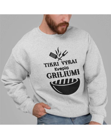 Džemperis su užrašu "Tikri...