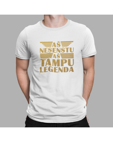 Marškinėliai su užrašu "Aš...