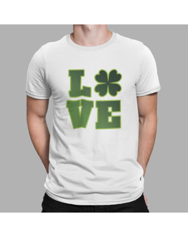 Marškinėliai su užrašu "Love"