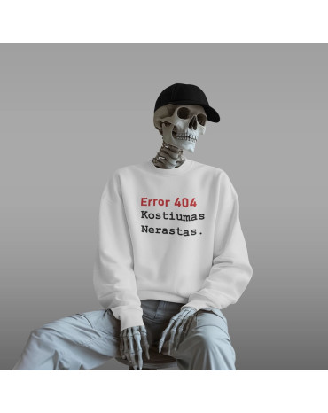 Džemperis su užrašu "Error...