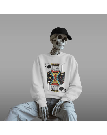 Džemperis su užrašu "Karalius"