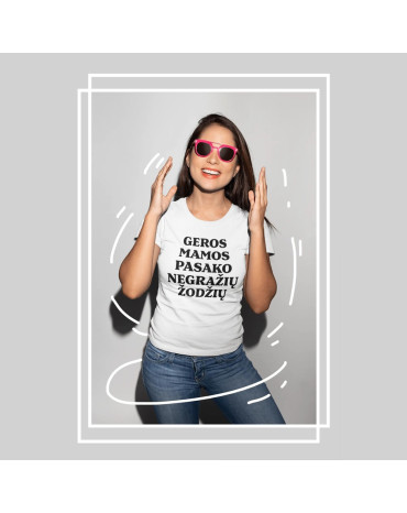 Marškinėliai su užrašu...