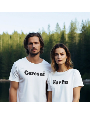 Marškinėliai su užrašu...