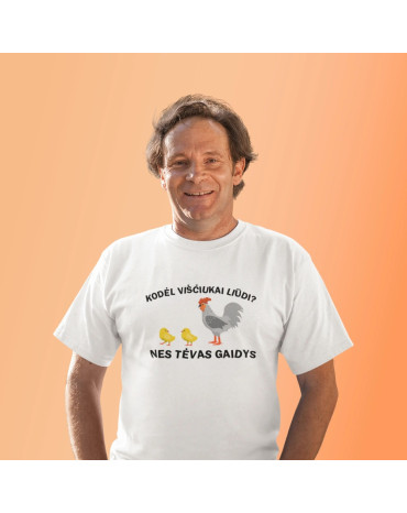 Marškinėliai su užrašu...