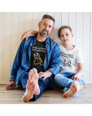 Marškinėliai su užrašu...