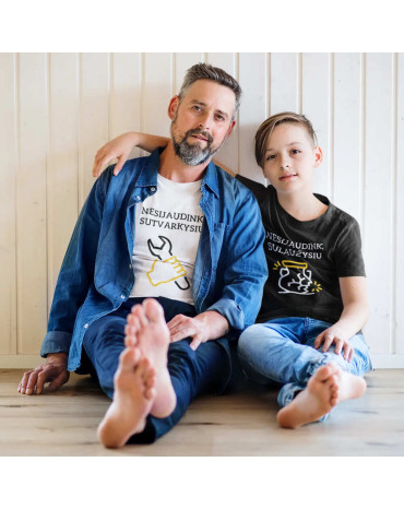 Marškinėliai su užrašu...