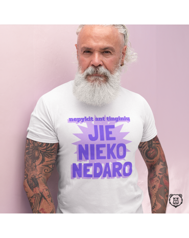 Marškinėliai su užrašu...