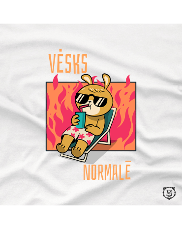 Džemperis su užrašu "Vėsks...