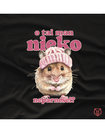 Marškinėliai su užrašu "O...