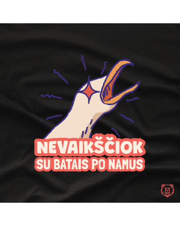 Marškinėliai su užrašu...