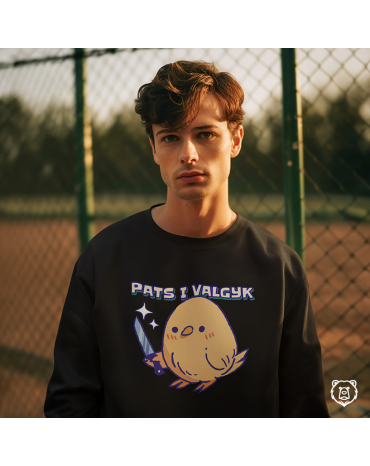 Džemperis su užrašu "Pats i...