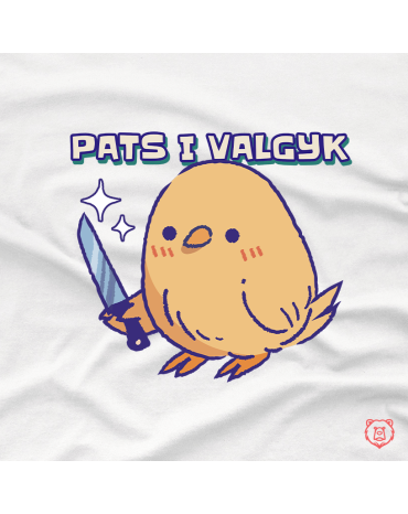 Džemperis su užrašu "Pats i...