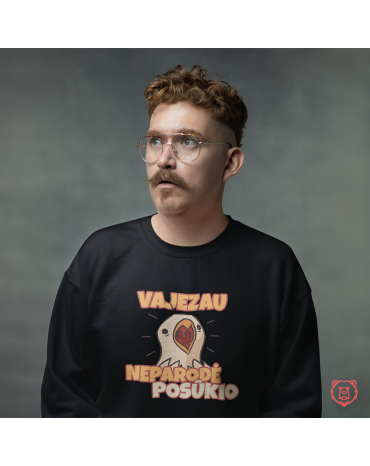 Džemperis su užrašu...