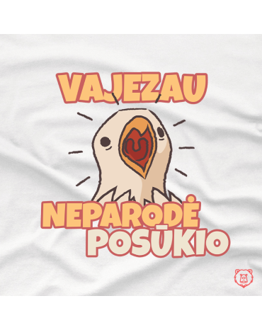 Džemperis su užrašu...