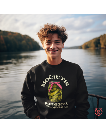 Džemperis su užrašu...