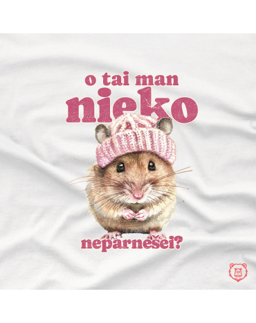 Džemperis su užrašu "O tai...