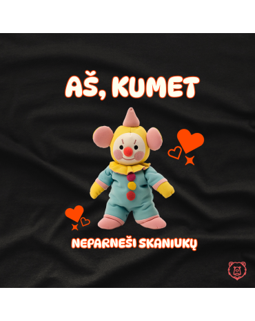 Džemperis su užrašu "Aš,...