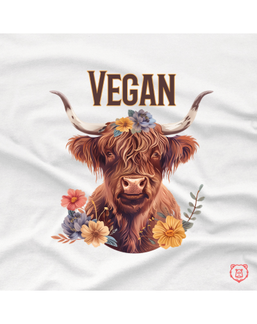 Džemperis su užrašu "Vegan"